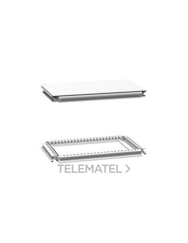 MARCO SUP./INF.700x500mm RAL9003