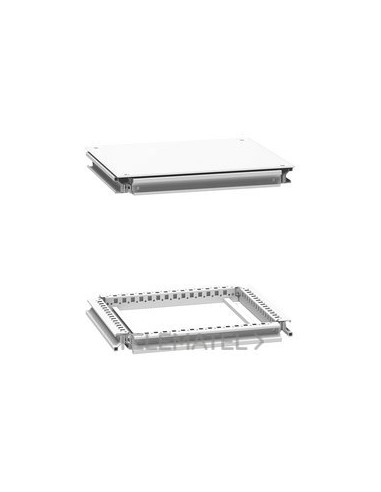 MARCO SUP./INF.500x500mm RAL9003