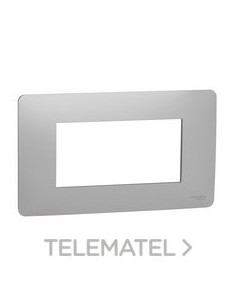 MARCO ITALIANO 4 MÓDULOS STUDIO ALUMINIO