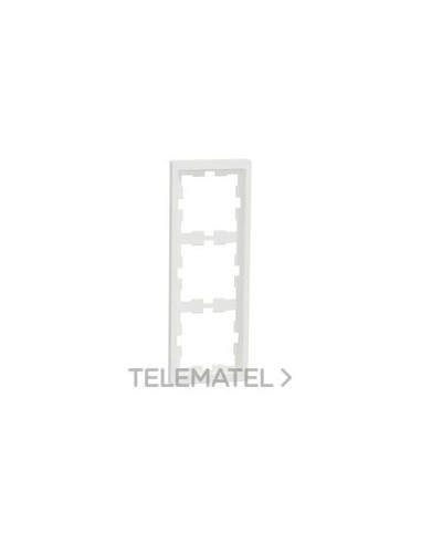 MARCO D-LIFE PARA 3 ELEMENTOS BLANCO