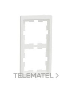 MARCO D-LIFE PARA 2 ELEMENTOS BLANCO