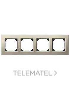 MARCO CON 4 ELEMENTOS ELEGANCE TITANIO