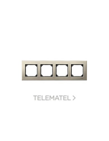 MARCO CON 4 ELEMENTOS ELEGANCE TITANIO