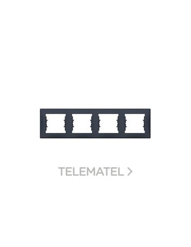 MARCO CON 4 ELEMENTOS GRAFITO