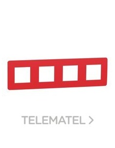 MARCO 4 ELEMENTOS STUDIO ROJO BLANCO