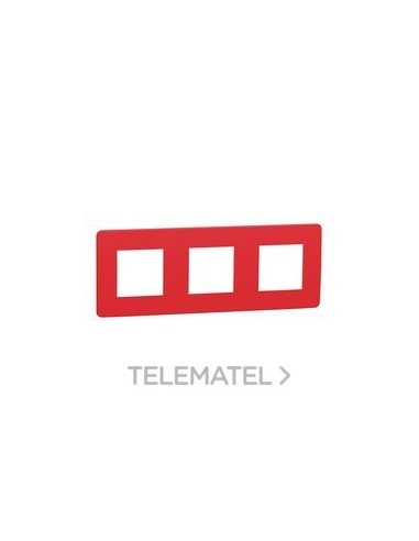 MARCO 3 ELEMENTOS STUDIO ROJO BLANCO