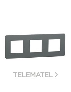 MARCO 3 ELEMENTOS STUDIO GRIS BLANCO