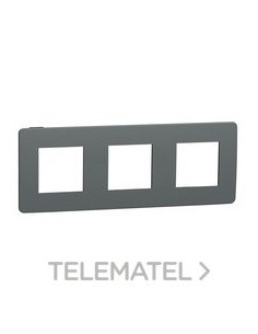 MARCO 3 ELEMENTOS STUDIO GRIS NEGRO