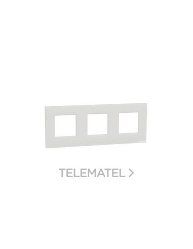 MARCO 3 ELEMENTOS PURE CRISTAL BLANCO