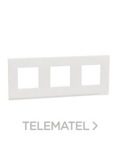MARCO 3 ELEMENTOS PURE BLANCO TRASLUCIDO
