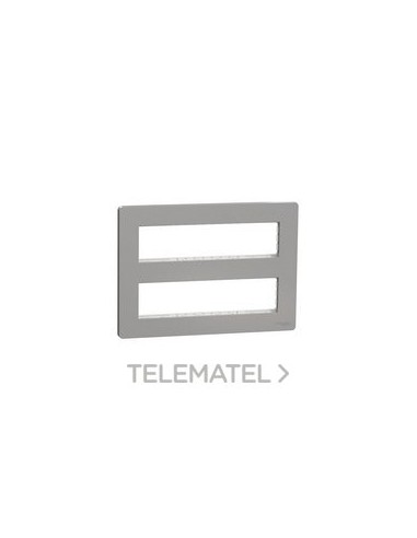 MARCO 2x8 MÓDULOS BLANCO ALUMINIO