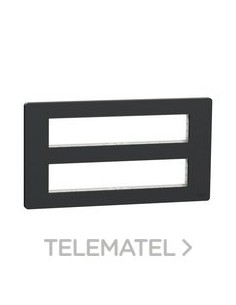 MARCO 2x10 MÓDULOS BLANCO ANTRACITA