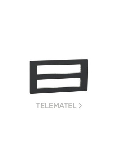 MARCO 2x10 MÓDULOS BLANCO ANTRACITA