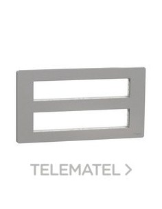 MARCO 2x10 MÓDULOS BLANCO ALUMINIO