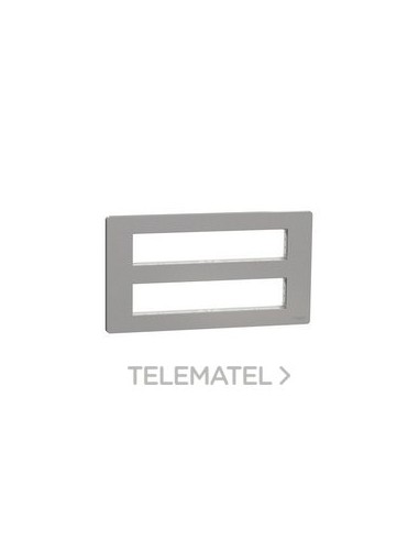 MARCO 2x10 MÓDULOS BLANCO ALUMINIO