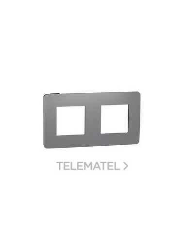 MARCO 2 ELEMENTOS STUDIO GRIS NEGRO