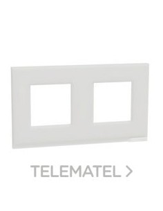 MARCO 2 ELEMENTOS PURE CRISTAL BLANCO