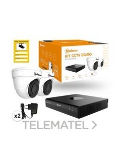 KIT 2DHVR2E DVR 2 DOMOS AOC 230x215x47mm