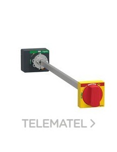 MANDO ROTATIVO PROLONGADO NSXM ROJO IP54