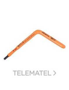 LLAVE ALLEN NÚMERO 4 AISLADA 1000V