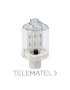 LÁMPARA LED PERMANENTE 24V AZUL