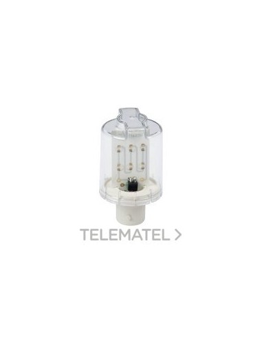 LÁMPARA LED PERMANENTE 24V AZUL