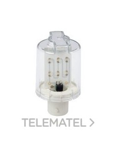 LÁMPARA LED BA15D 24V ÁMBAR