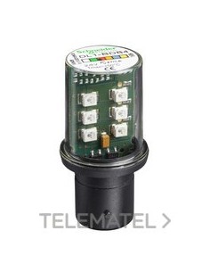 LÁMPARA LED 24V BA15D ROJO