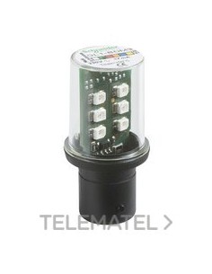 LÁMPARA LED 230V BA15D VERDE