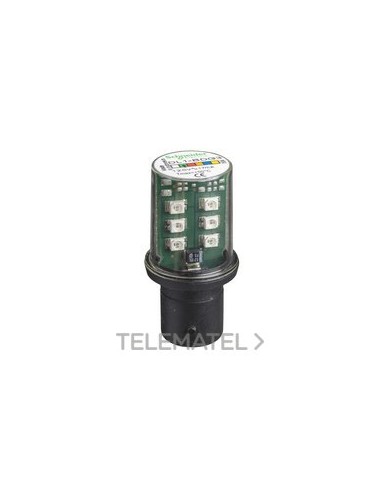 LÁMPARA LED 120V BA15D VERDE