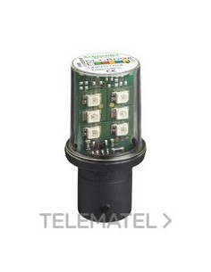 LÁMPARA LED 120V BA15D AMARILLO
