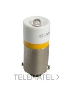 LÁMPARA CON LED 48V COLOR AMARILLO