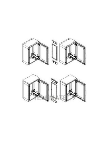 KIT UNIÓN LAT.PROF.3 PLA(Z)T 7035