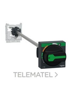 KIT MANDO IP54 PUERTO GV2P-L NEGRO