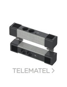 KIT DUAL 2 SCHUKO+USB C ANTR./Al