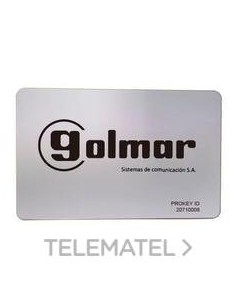 TARJ.PROX.125 KHZ PROKEY ID LOGO GOLMAR