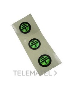 JUEGO ETIQUETAS CONEXIÓN TIERRA (500u)