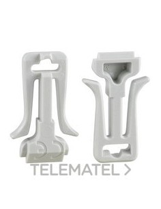 JUEGO CLIPS FIJACIÓN CARRIL DIN (50u)