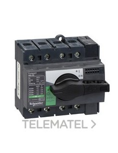 INTERRUPTOR /SECC.COMPACT 80A 4P EMPT.NG