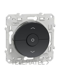 INTERRUPTOR PERSIANA 6A ANTRACITA