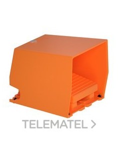 INTERRUPTOR PEDAL 1 NA/NC NARANJA