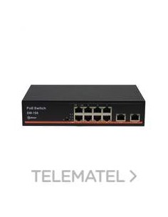 SWITCH SW-108 8POE+2xUPLINK