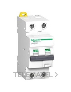 INT.CTE.RESDL.Acti9 IC60 RCBO 2P 10A