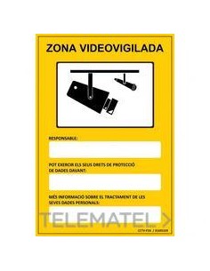 PLACA HOMOL.CCtvP2A Z.VIDEO VIG.CATALÁN