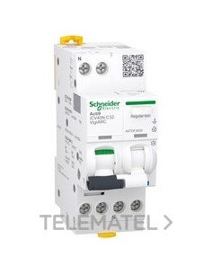 INT.COMBI.iC40N VIGIARC 1PN C 32A 30mA