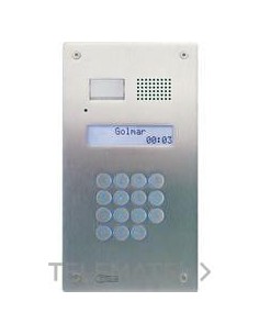 PACK PORTERO 6403/inoxidable AUDIO