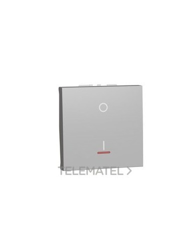 INTERRUPTOR BIP.16A 2 MOD.LED SEÑALIZ.Al