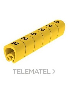 SEÑALIZACIÓN PVC PLAST.2-5mm -B-AMARILLO