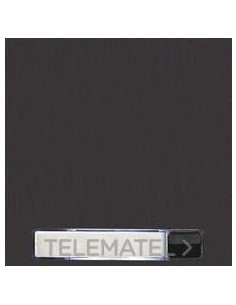 MÓDULO PULSADOR NX3110 NEGRO 1 PULSADOR