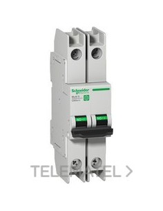 AUT.MINI.C60N UL489 2P CV.D 2A RING